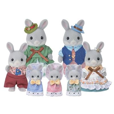 Sylvanian Families Panenka [Rodinná oslava Watarabbitů Sada] C-81 Certifikace ST Pro věk 3+ Hračka Domeček pro panenky Sylvanian Families EPOCH