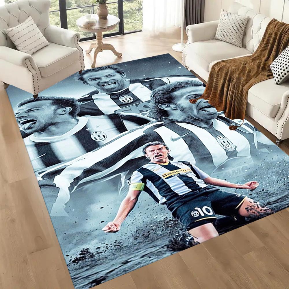 Juventus Floor Rug Office Rug Design For Living Rooms Decorate Room Kitchen Playrooms Antislip Carpet Decorate Offices Birthdaychristmas Gift