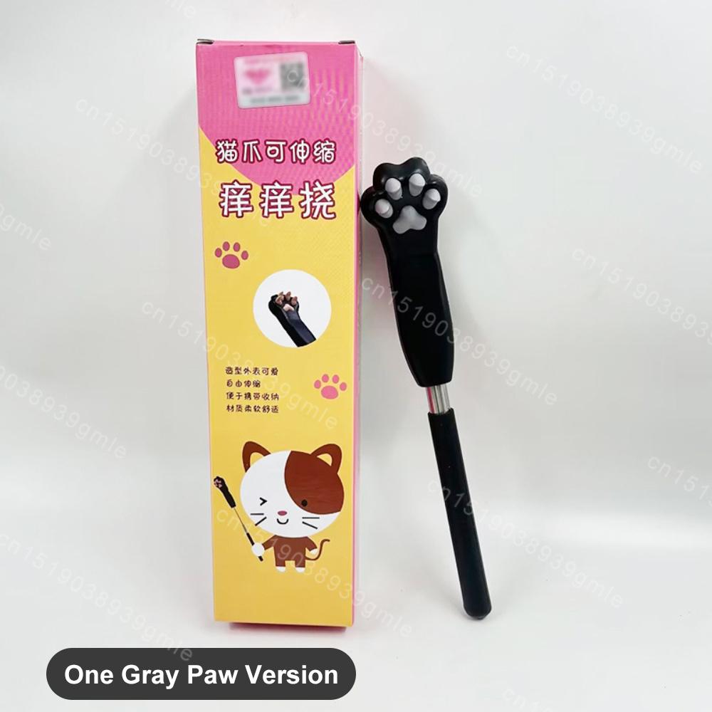 Extendable Cat Claw Back Scratcher Scratching Hand Back Carding Stick for Itch Massager Body Grab Relax Scraper for Tickle