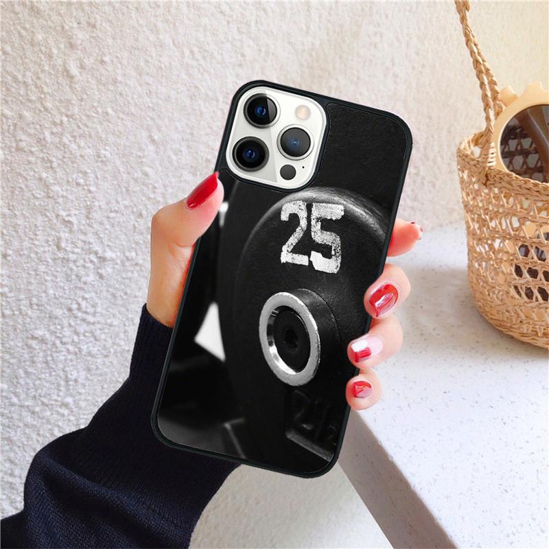 GYM WORKOUT BODY BUILDING QUOTES Phone Case for iPhone 17 Air 16 PRO MAX 15 14 PLUS 12 11 13 Cover Fundas Shell Coque