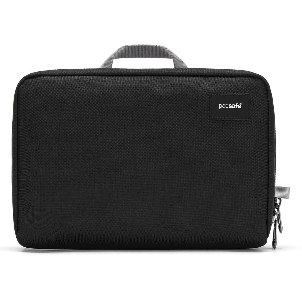 Pacsafe RFID Blocking Gear Pouch, Jet Black, One Size, Pacsafe Rfidsafe™ RFID Blocking Gear Pouch.
