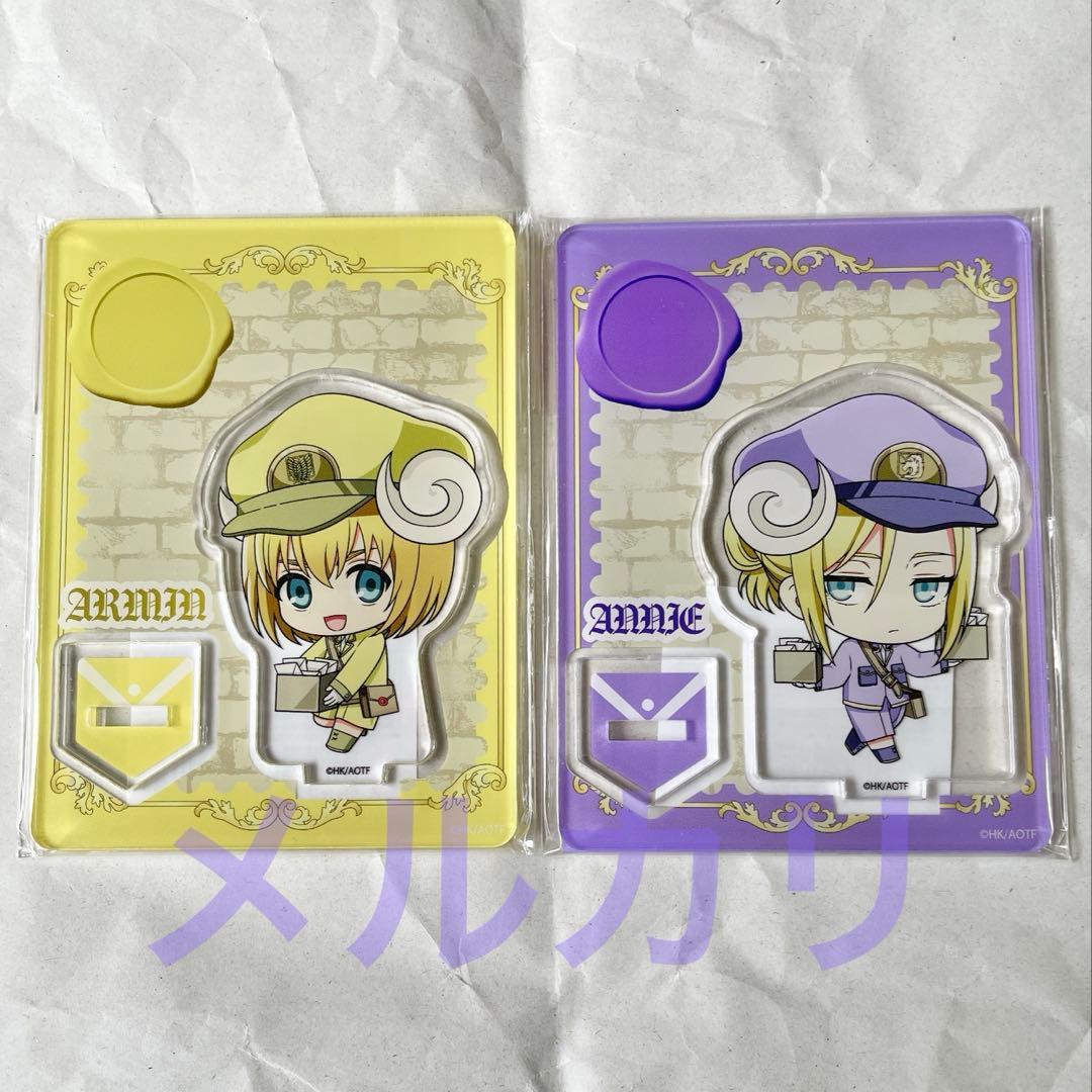 Used Attack on Titan Armin Ani Otodoke Mail Acrylic Stand Axta