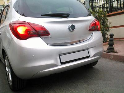 Χείλος κορμού (ανοξείδωτο ατσάλι) για Opel Corsa E 2015-2019
