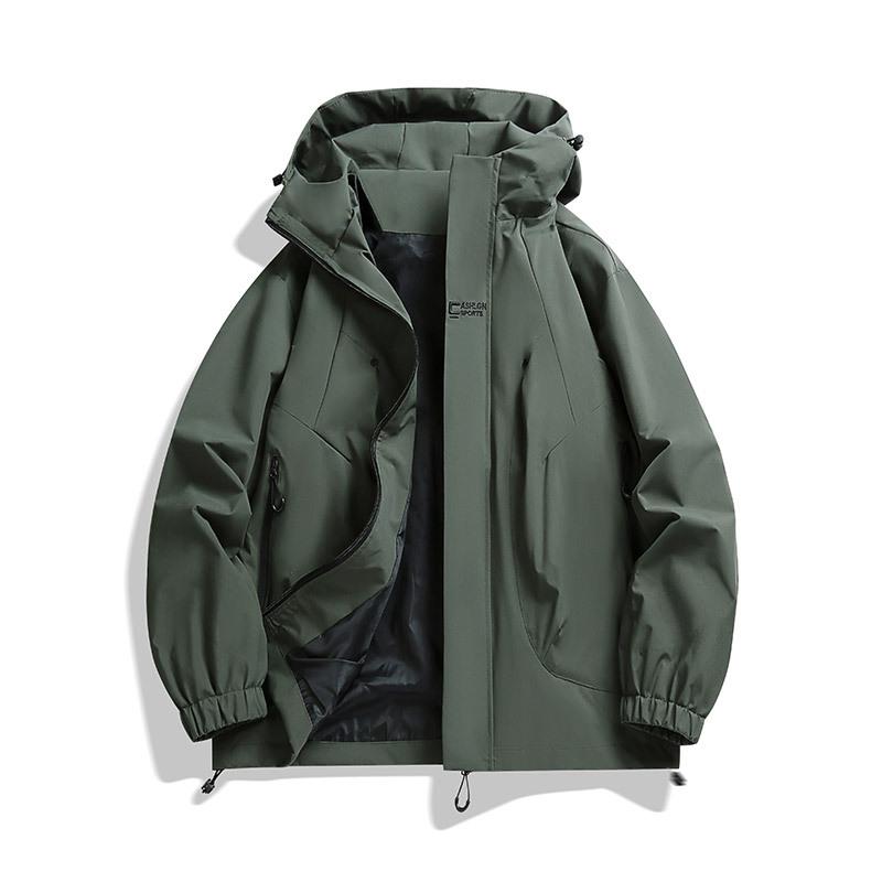 New Windproof and Waterproof Jacket for Men and Women Loose Single Outdoor Leisure Mountaineering Jacket