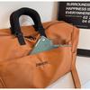Women's Large Capacity Expandable Duffel Bag - Lightweight, Fashionable, Crossbody for Business Trips and Sports Fitness