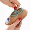 Niskie, aksamitne skarpetki podłogowe dla niemowląt: Miękka podeszwa, odporne na zimno, przytulne buty domowe dla maluchów
