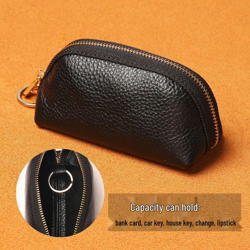 

Korean Cute Key Pouch: Large Capacity, Stylish, Compact High-Quality PU