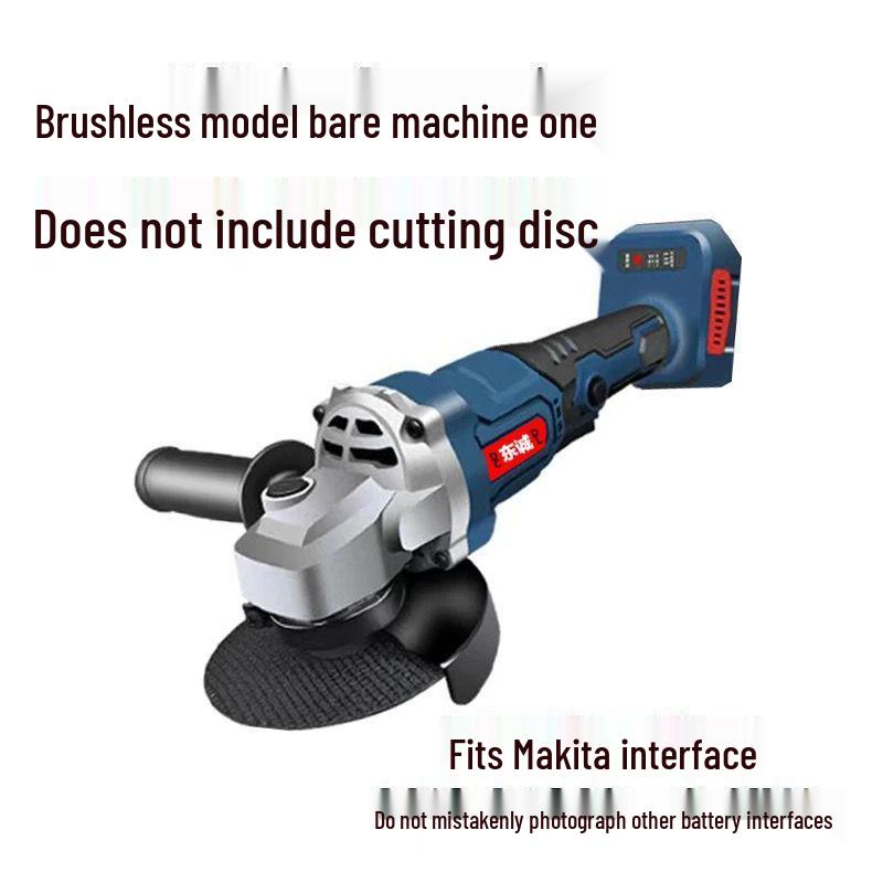 Dongcheng High-Power Multifunctional Cordless Angle Grinder with Lithium Battery