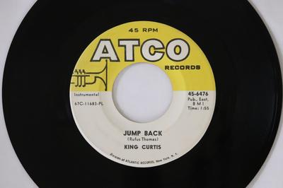 7inch Record KING CURTIS - Jump Back / When Something Is Wrong 456476 ATCO RECORDS 1967 US Soul/Funk Used