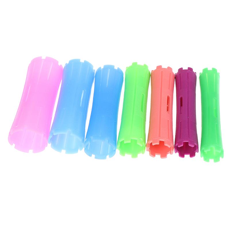7/8/9/10 Stuks Hittevrije Krultang Geen Hitte Haarrollers Krulspeld Trek Kern Luie Krullen Flexi Staaf Golfvormers Haarstyling Tool
