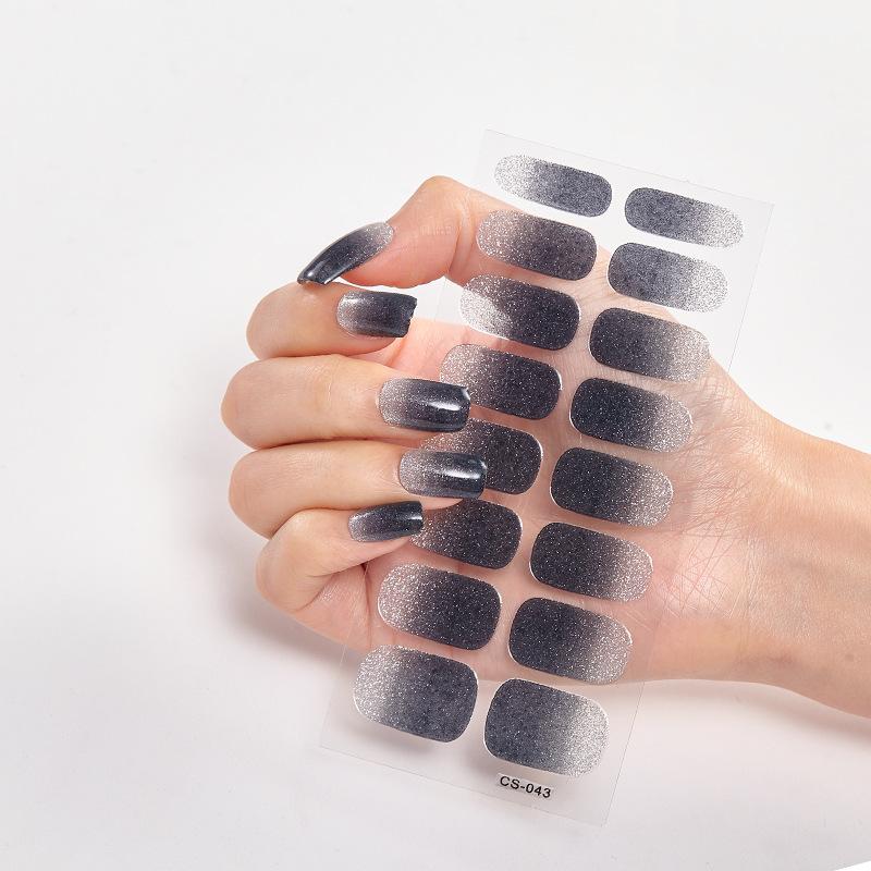 2026 New No Glue Gel Nail Stickers Waterproof Matte Press On Nails for Women