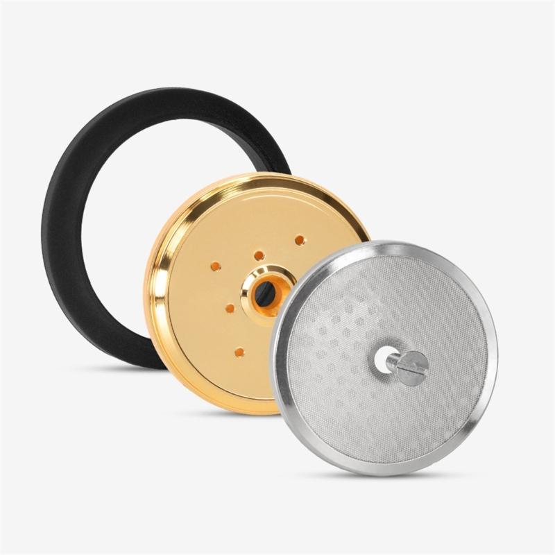 Coffee Machine Dispersion Plate Shower Screen Even Extraction Heat Resistant Stainless Steel with Secure Gasket Design