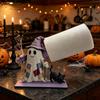 Wooden Toilet Paper Holder Cute Ghost Style Freestanding Tissue Holder  Kitchen Bathroom Countertop