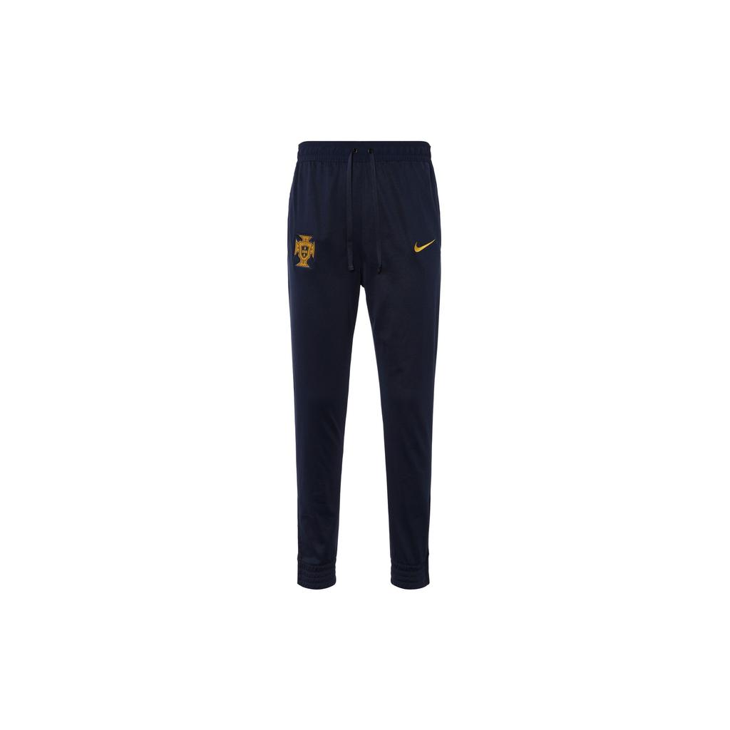 Nike Portugal Logo Badge Pattern Football Knit Sports Pants Men Pants Navy-Blue DH4846-451