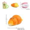 Creative Resin Food Scene Figurine With Cartoon Pompompurin Pudding For Home And Office