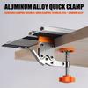 Heavy Type Aluminum Woodworking Clamp Fixers Convenient Installation Thick Positioning Clip Fixing Fixture