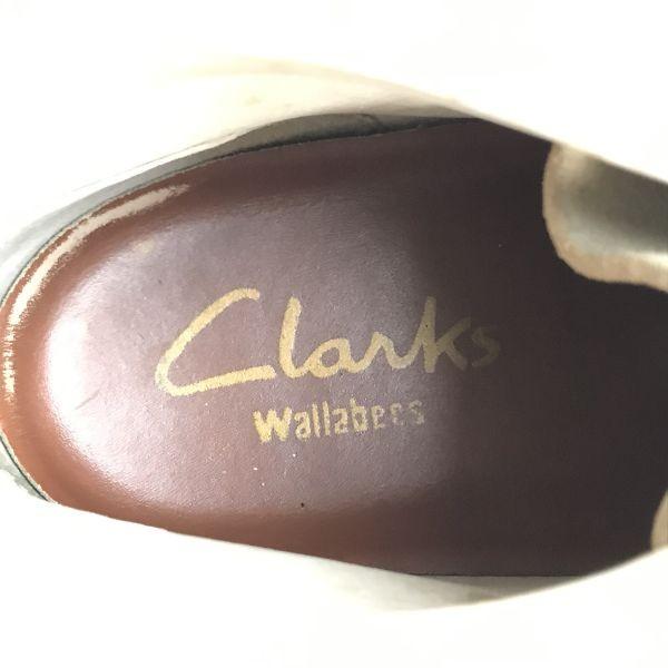 Clarks Wildleder Wallabee Desert Boots UK7 26 beige Kreppsohle(GEBRAUCHT)