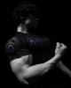 BreatheDivinity Venom Fitness Tricou Sport Unisex cu Uscare Rapidă, Strâmt