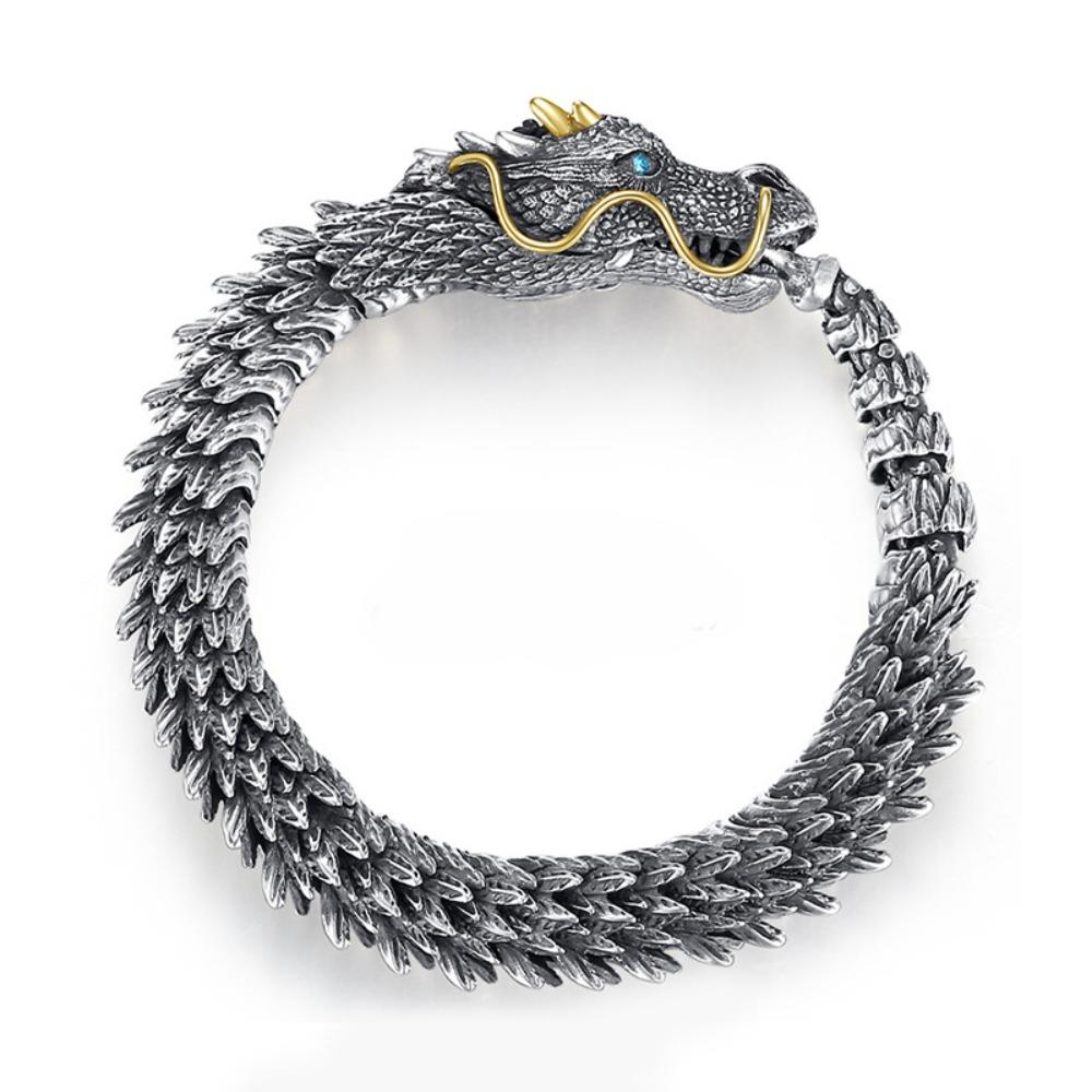 Dragon Bracelet Men's Retro Domineering Trend Men's Bracelet Keel Cold Wind Advanced Sense