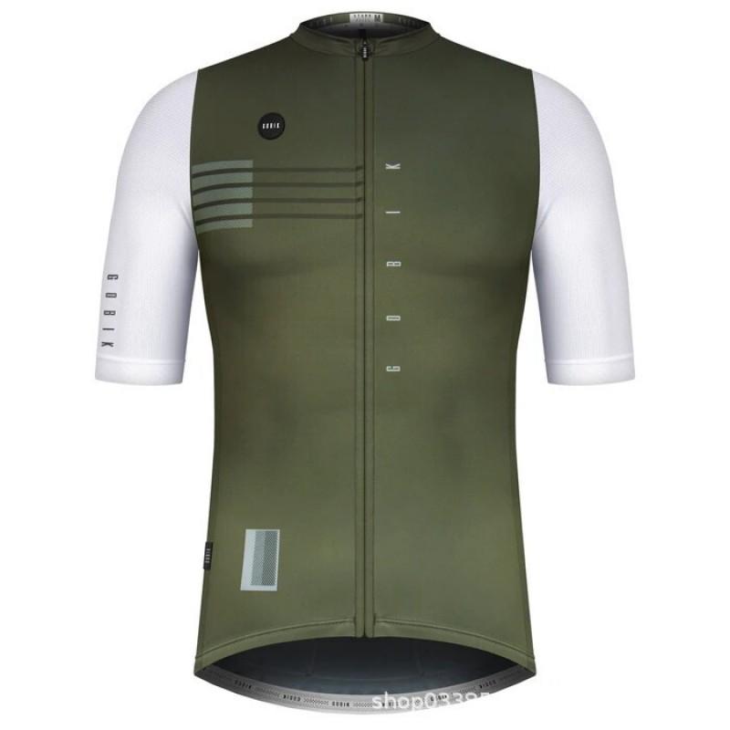 GOBIK Mens Cycling Jersey Short Sleeve Breathable Road Bike Shirt Ride