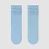 3 Pairs Ice Silk Breathable Socks Summer Ultra Thin Crew Socks Mid-tube Candy Color Pile Socks Casual Rolled Edge Ankle Socks
