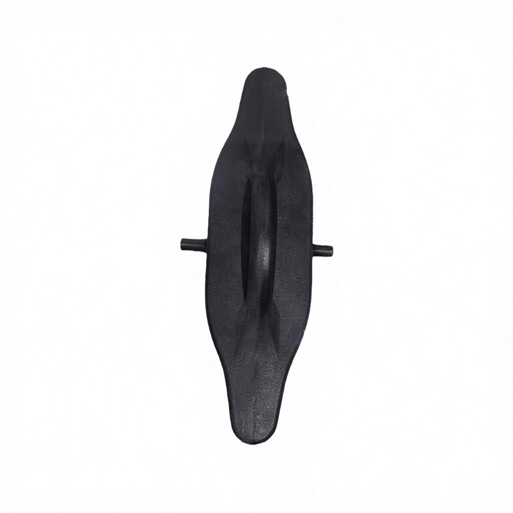 China  PE Recess Cover Plate Fin Foot Propeller Pedal Drive Fixing Spare Parts Fishing Kayak Accessories 1 Person 1