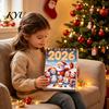 Weihnachts-Adventskalender 2026, Schneemann 24-Tage-Countdown-Box mit Acryl-Aufhänger für Mädchen Jungen Anhänger, Festlicher Baumschmuck, Feiertagsgeschenk Kinder