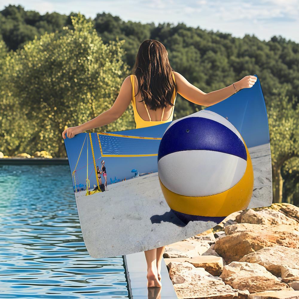 Sport Volleyball Towel Quick Drying Beach Towels Are Suitable For Swimming Pools Camping Yoga And The Gym
