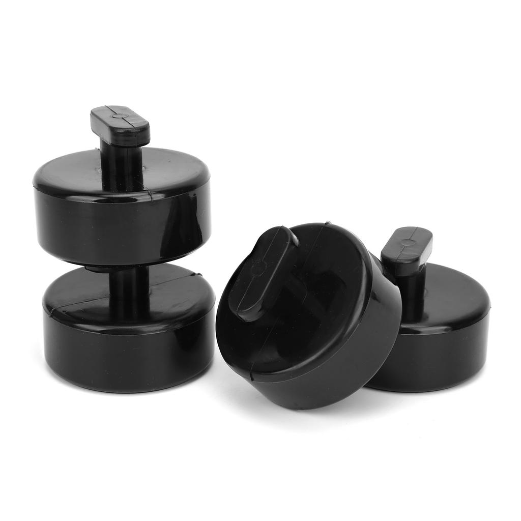 4pcs Jack Lift Pad Lifting Pucks Rubber Black Auto Accessory Fit for Corvette C5 C6