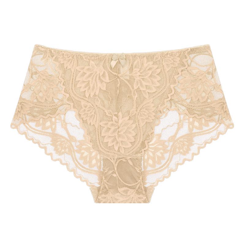 1 szt. Damska bielizna koronkowa w dużych rozmiarach z wysokim stanem, Modna, Oddychająca, Miękka i Wygodna Bielizna Damska, Wysokiej jakości Bielizna