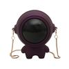 Personality funny astronaut bag 2025 new fashion box bag women's versatile candy color messenger small round bag