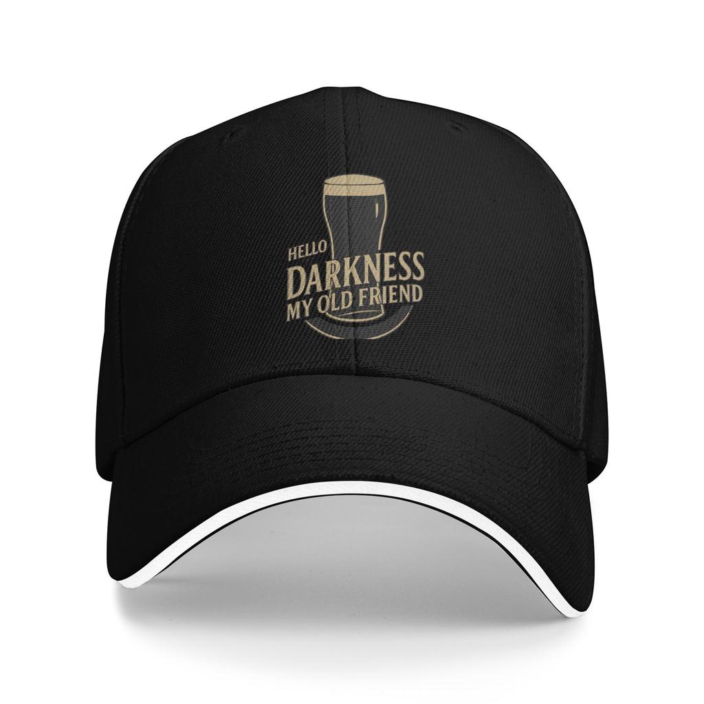 Spring Casual Baseball Cap Hello Darkness My Old Friend Outdoor Sport Trucker Hat For Women Unisex Hot Sale y2k Cute Baseball Caps