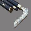 93.98 Cm Victorian-Style Walking Stick Brass Handle Wooden Cane Designer Accessory Best Gift for Unisex