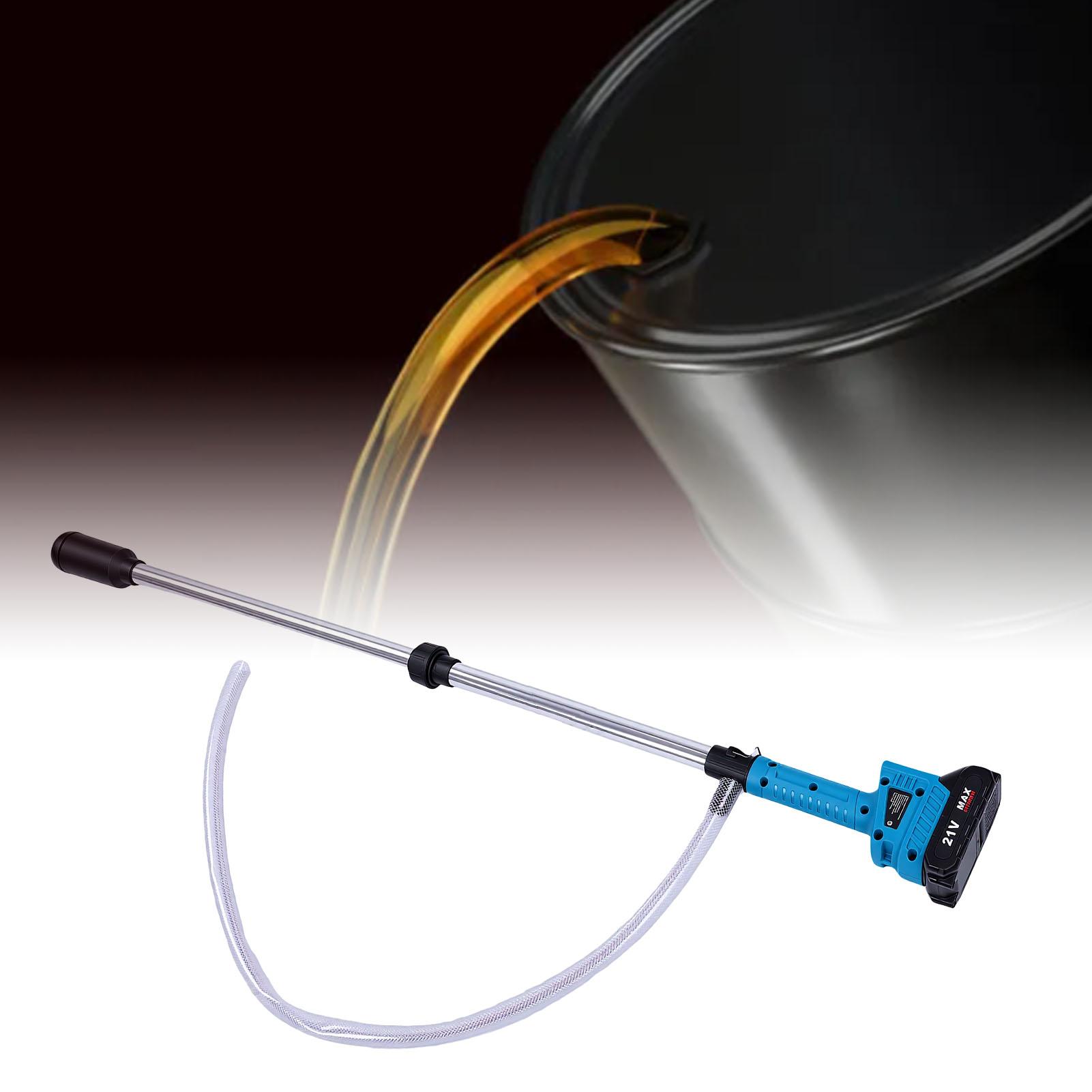 Pompe de transfert sans fil portative avec contrôle de vitesse 720GPH alimentée par batterie pour piscine, jardin, étang, bateau, sous-sol, camping-car, seau à pluie Bleu