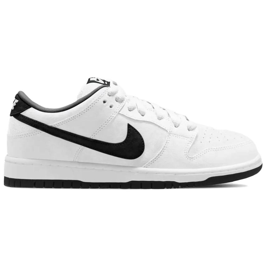 Nike Sb Dunk Low White Black Skateboard Shoes HF3704-100