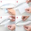 CTCE1 8Pcs Creative Car Sticker Door Handle TPU Protective Film Decals Accessorie For BMW Performance F30 i4 X3 F10 E90 F20 E46 E60 X7
