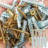 50Pcs 6Mm Expansion Pipe For Hollow Walls Metal Expansion Screws Kit Self Tapping Screws Pipe Drilling Plug Fastener Bolt