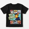 Paw Patrol Graphic Tee for Children Casual Cotton T Shirt Boys Girls Everyday Wear Soft Breathable