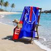 Bills Team Fashion Beach Towel: Ideal for Summer Adventures Soft, Absorbent and Quick Drying Suitable for Swimming and Bathing