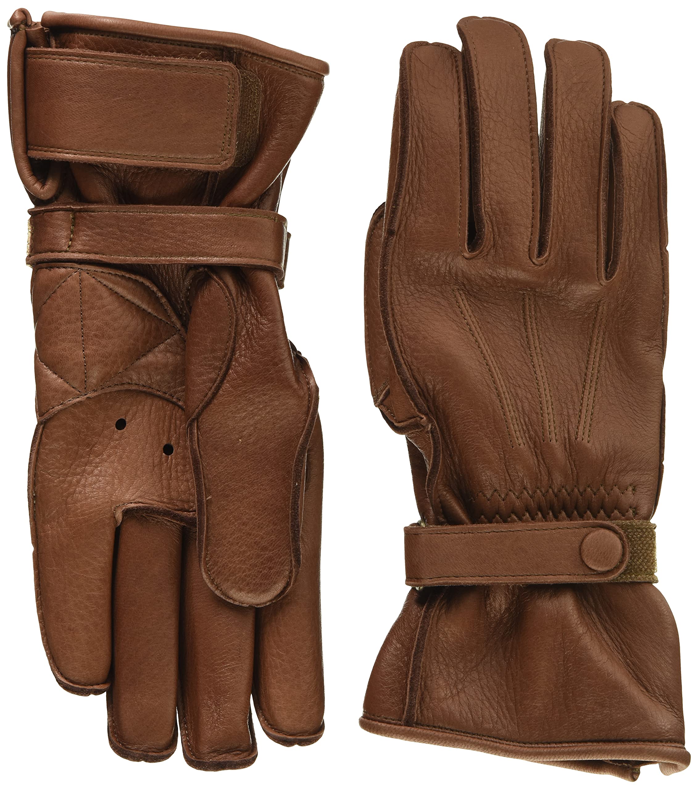 

Мотоциклетные перчатки JRP из американской оленьей кожи, длинные, размер M [North Leather] [Сделано в Японии] Трехсезонные перчатки, коричневые, (ПДЛ)