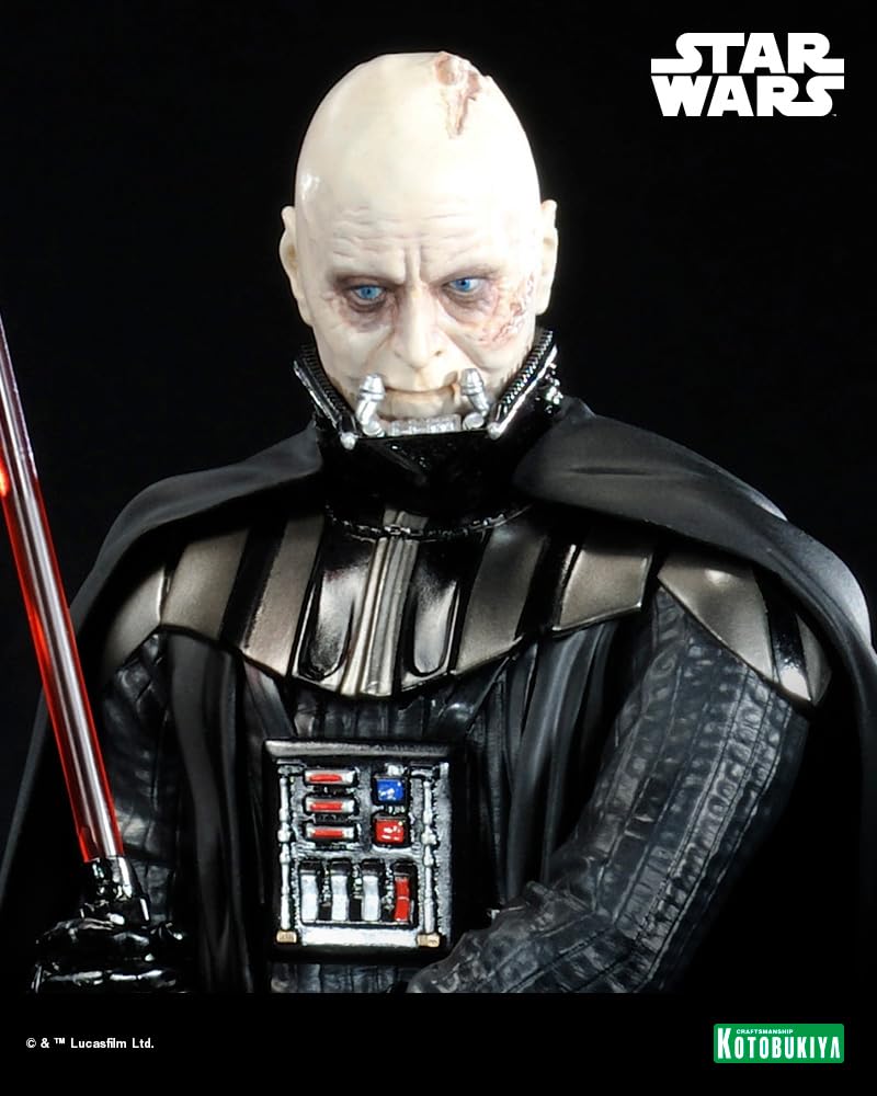 Kotobukiya Star Return of the Jedi Darth Vader Return of Anakin Skywalker Scale PVC Painted Simple Assembly Figure Wars ARTFX+ 1/10