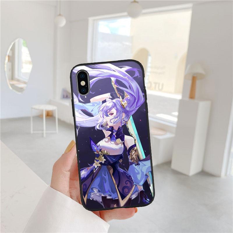 AQ58 Genshin Impact Soft Shell Phone Case for OPPO A40 A60 A80 A15 A16 A16K A12 A17 A17K A54 A54S A53 A53S A55 A56 A57 A98 F23