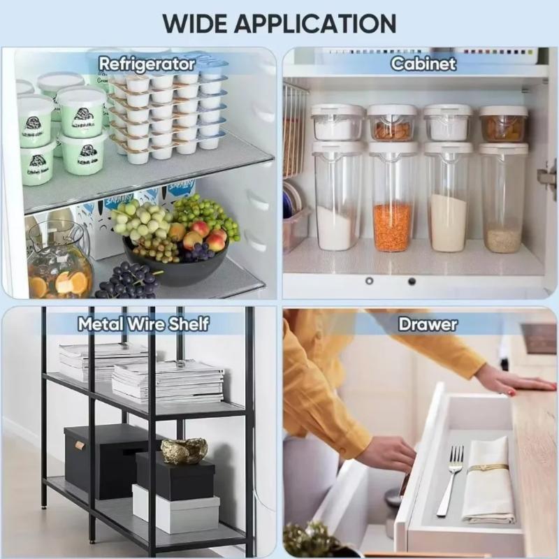 30/60cm 1.5/5M Schubladenmatte Regalbodenabdeckung Einlagen Rutschfest Wasserdicht Schrank Tischset Tischunterlage Schrank Ölfest Einlagen Selbstklebend