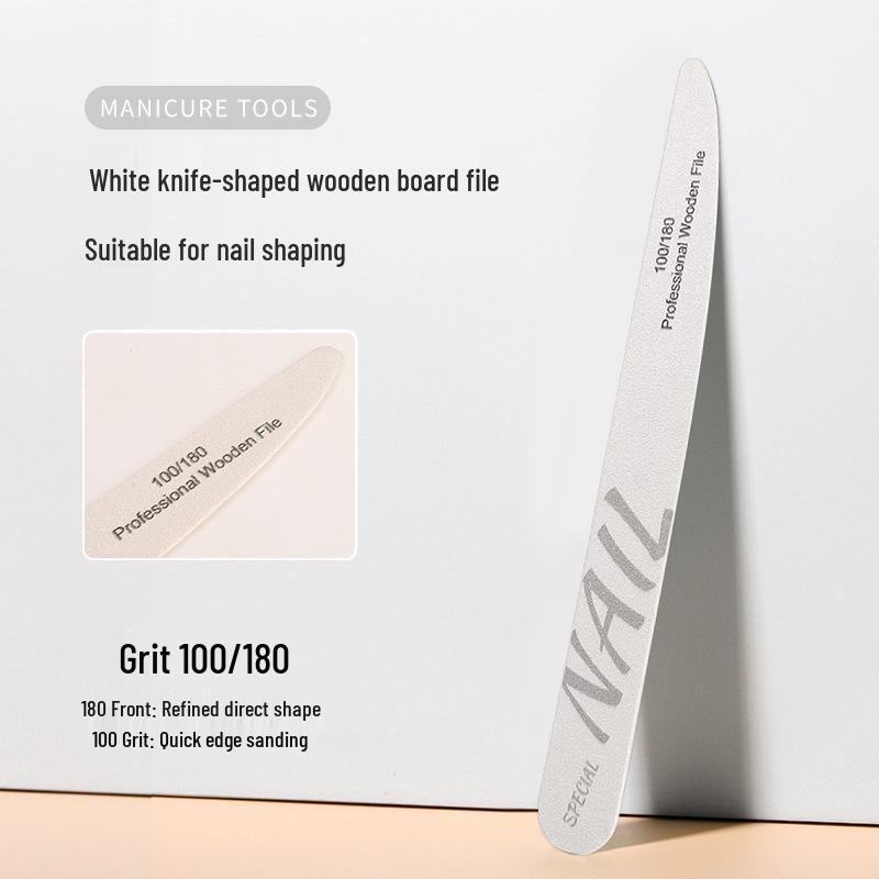 Wear-Resistant Washable Nail File: Buffer, Sanding Strip, Shaping Assist, Nail Art Tool