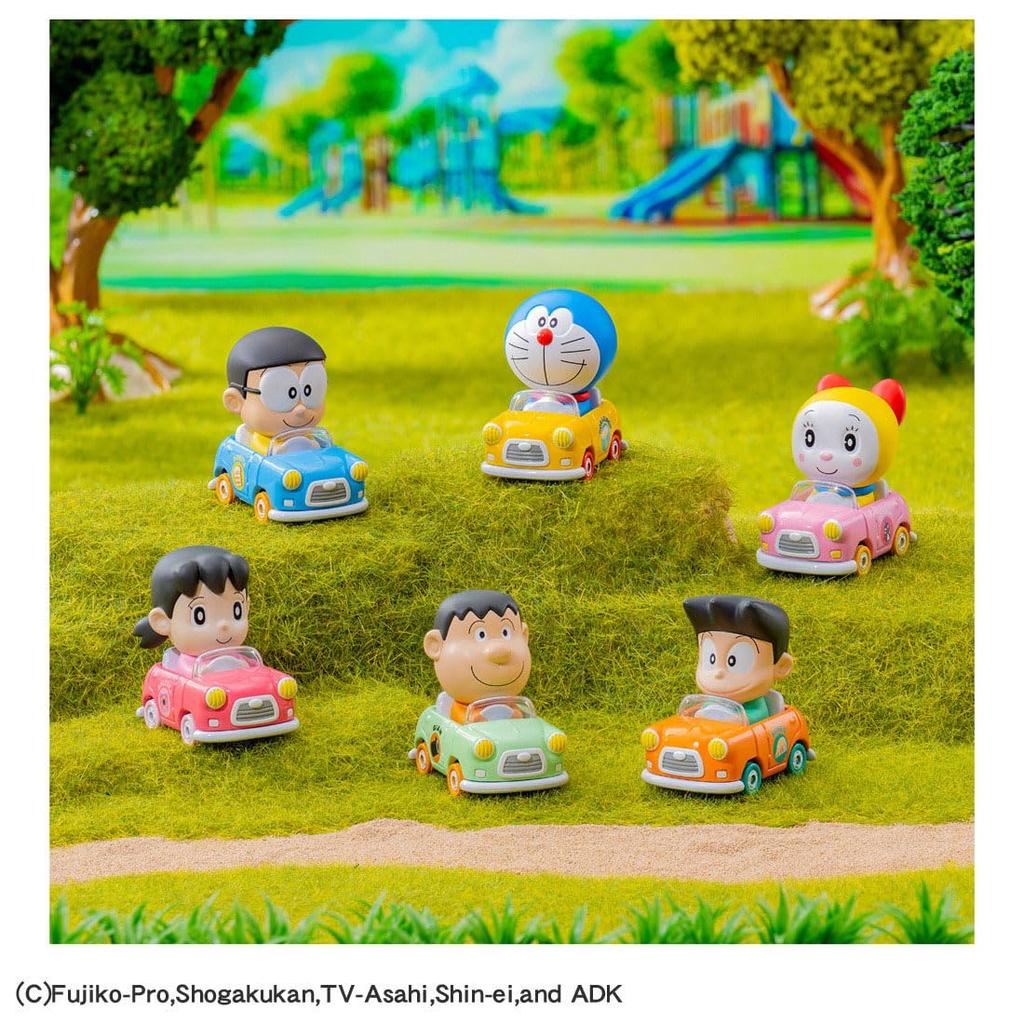 Takara Tomy Tomica Dream Tomica TOMICA TUNES DORAEMON CHARACTERS Miniature Car Toy 3 and Vol.1 (Ages up)