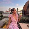European-American Cross-Border Women's Floral Vacation Dress