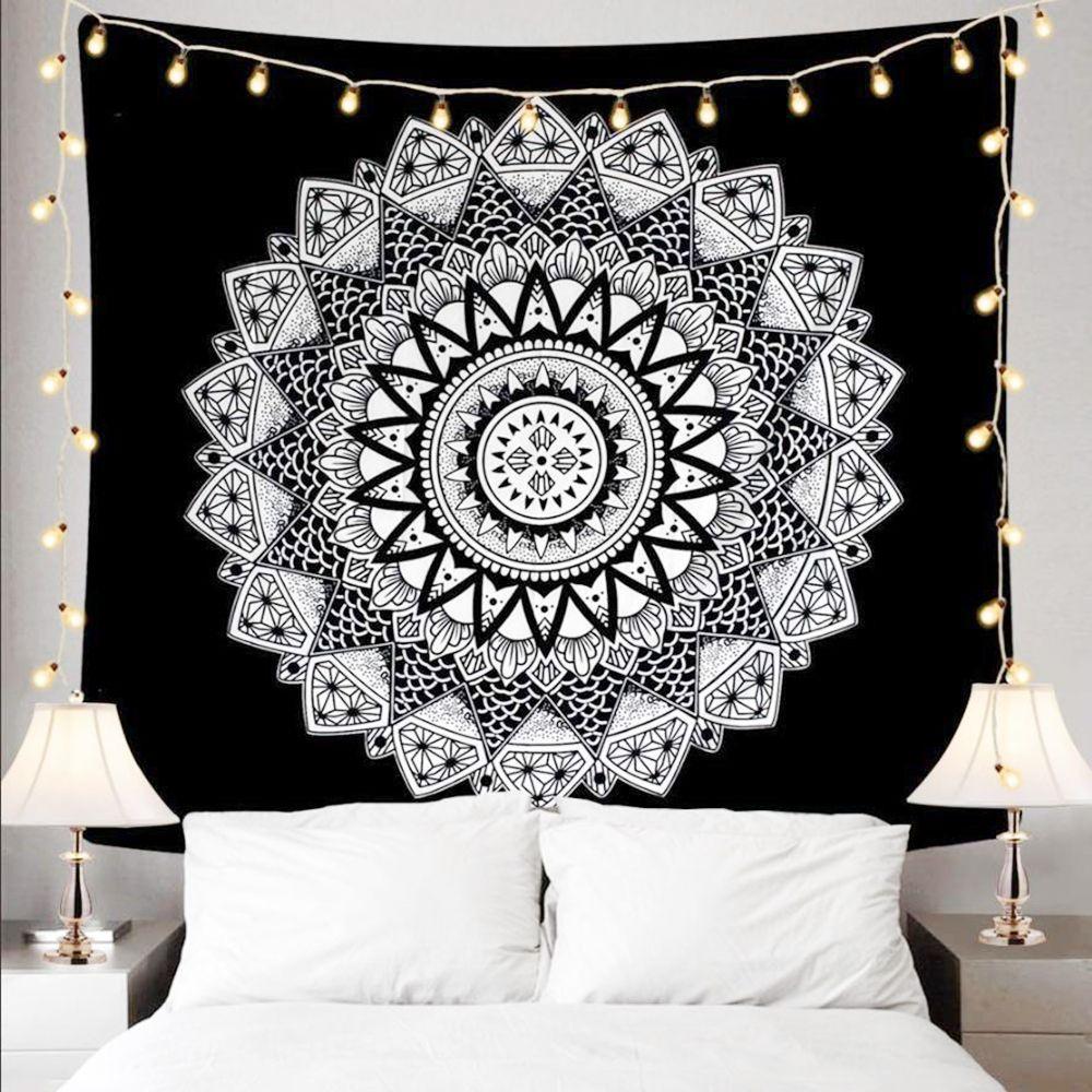 Home & Living Polyester Psychedlic Background cloth Tapestry Wall Hanging Mural