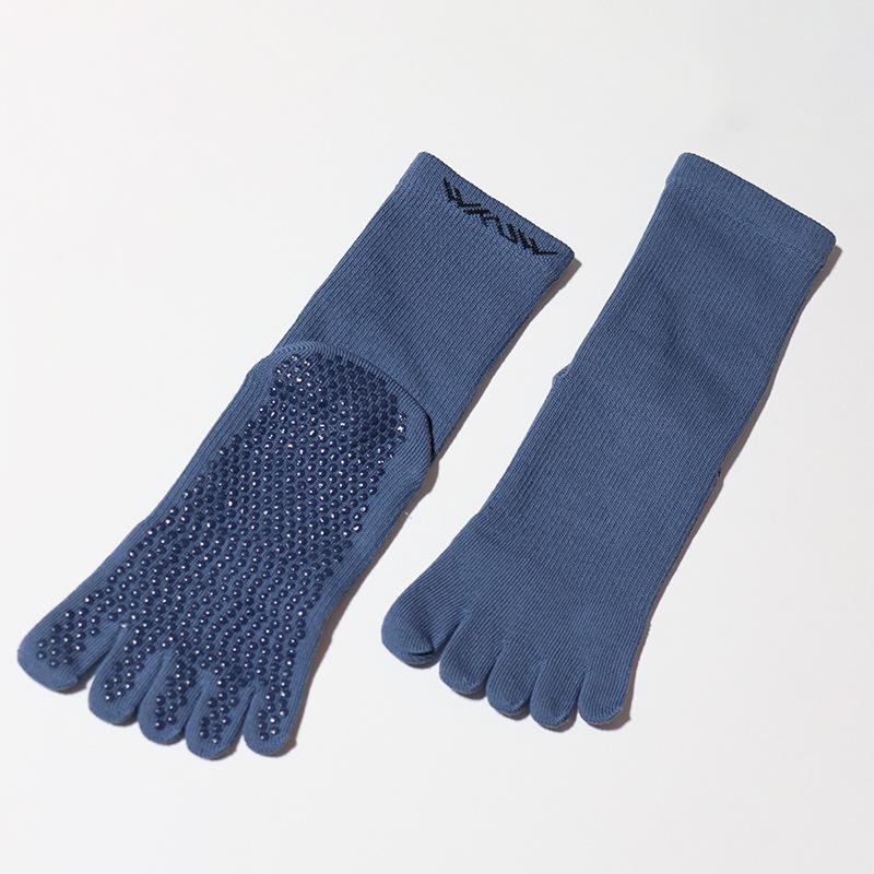 Lulu Women s Anti-Pilling Cotton Yoga & Pilates Five-Finger Socks Small (34-36)