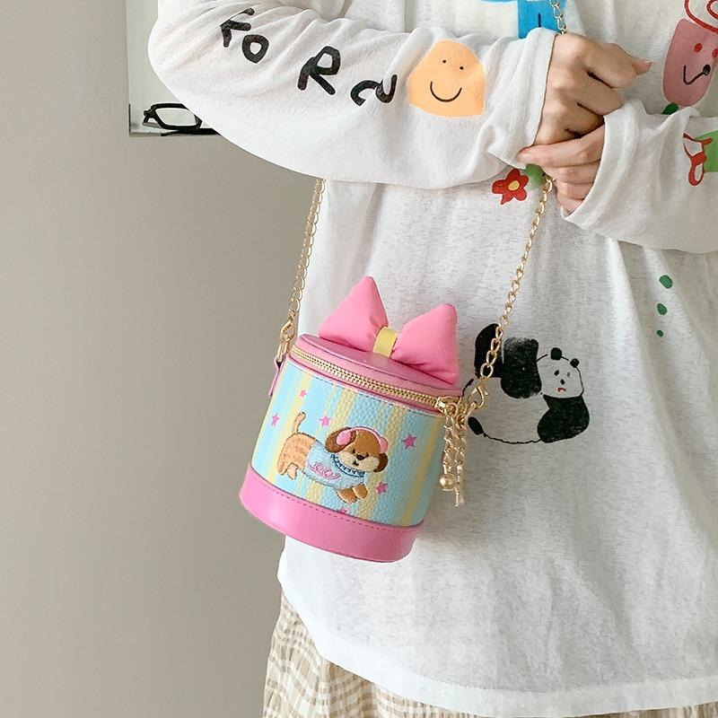 Premium Light Luxury Bow Mini Small Bag Women's New Girls Change Bag Chain Messenger Bag Gift
