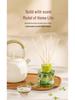 Floral Series Rattan Diffuser: Long-Lasting Flameless Essential Oil Air Freshener & Aromatherapy Gift Box